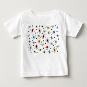 Camiseta Para Bebê Estrelas e Estrelas 