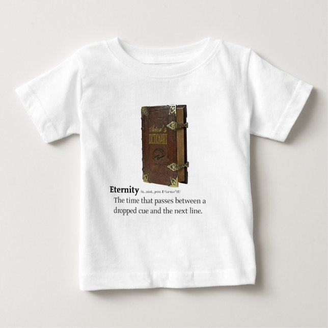 Camiseta Para Bebê Eternidade (Frente)