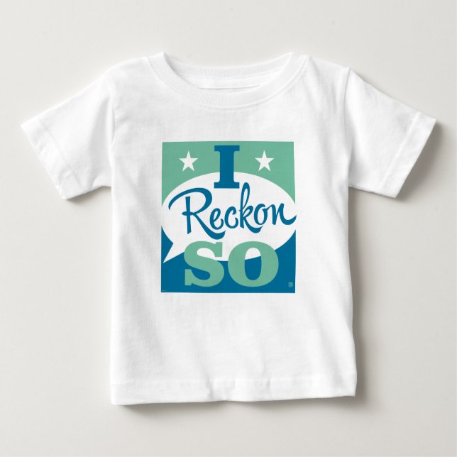 Camiseta Para Bebê Eu Acho Que Sim (Frente)