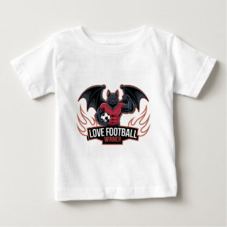 Camiseta Para Bebê Eu adoro futebol americano