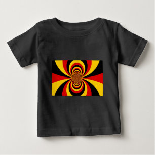 Camiseta Para Bebê Eu amo a Alemanha