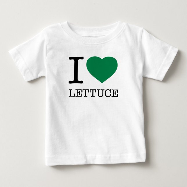 CAMISETA PARA BEBÊ EU AMO A LETRA (Frente)