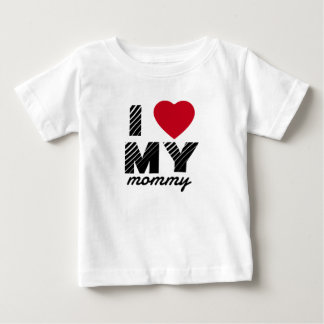Camiseta Para Bebê Eu Amo A Minha Mamãe Custa