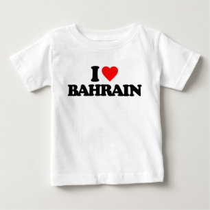 CAMISETA PARA BEBÊ EU AMO BARÉM
