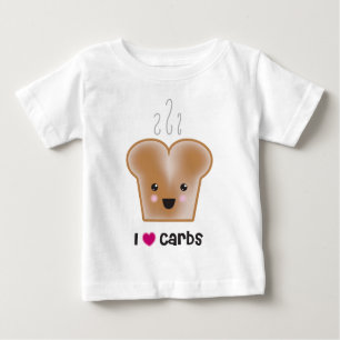 Camiseta Para Bebê Eu amo carburadores