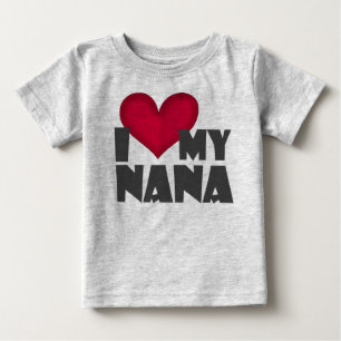 Camiseta Para Bebê "Eu amo Creeper infantil da minha Nana"