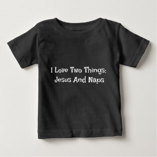 Camiseta Para Bebê Eu Amo Jesus E Naps Bebê Roupa De Bebê