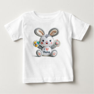 Camiseta Para Bebê Eu amo mamãe, T-Shirt