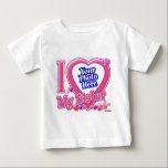 Camiseta Para Bebê Eu amo minha irmã rosa/roxo - foto<br><div class="desc">Eu amo minha irmã rosa/roxo - foto Adicione sua foto favorita a esta design de camiseta!</div>