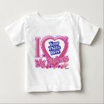 Camiseta Para Bebê Eu amo minhas irmãs rosa/roxo - foto<br><div class="desc">Eu amo as minhas irmãs rosa/roxo - foto Adicione sua foto favorita a este design de camiseta!</div>