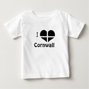 Camiseta Para Bebê Eu amo o design do coração da bandeira de Piran