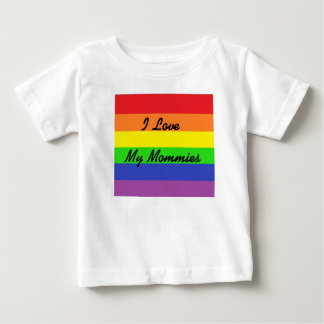 Camiseta Para Bebê Eu amo o t-shirt da minha criança do orgulho das
