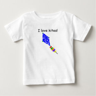Camiseta Para Bebê Eu Amo Papagaios Lua Crescente Branca Papagaio Azu