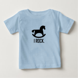 Camiseta Para Bebê Eu Balanço