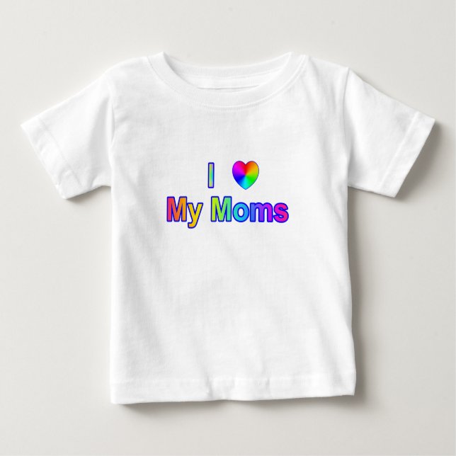 Camiseta Para Bebê Eu Corto As Minhas Mães (Frente)