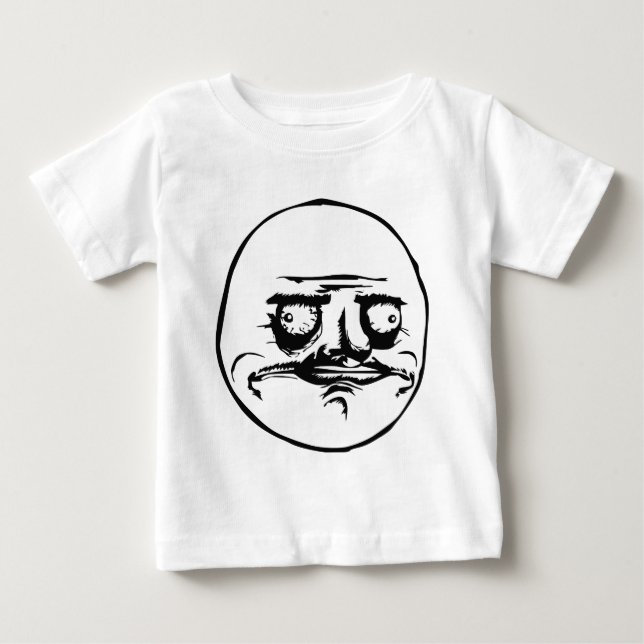 Camiseta Para Bebê Eu Gosto Meme (Frente)