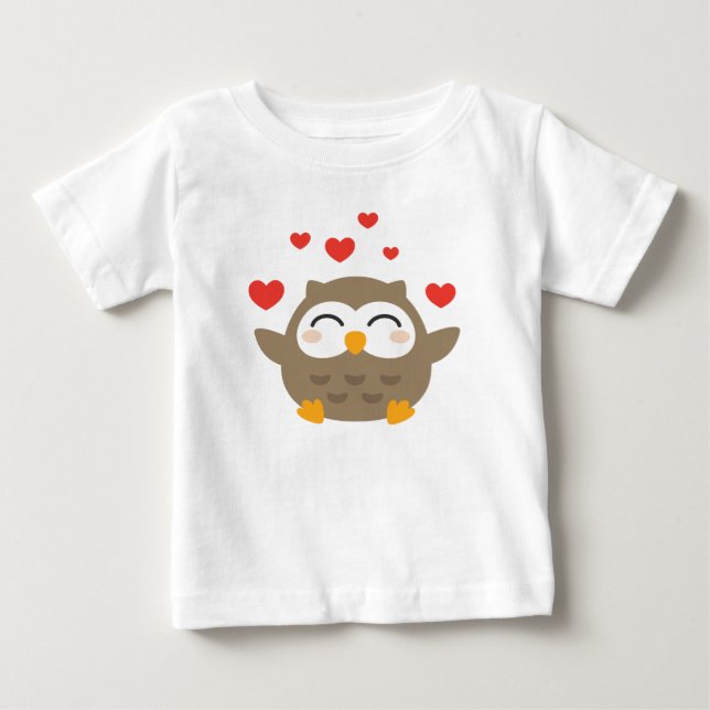 Camiseta Para Bebê Eu Ilustro-Te (Frente)