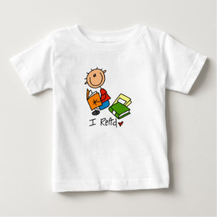 Camiseta Para Bebê Eu Leu