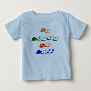 Camiseta Para Bebê Eu não fiz isso!