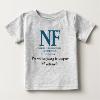 Camiseta Para Bebê Eu não sou demasiado novo! T do N-F