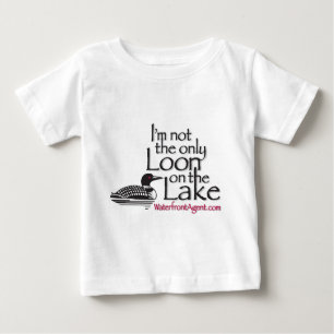 Camiseta Para Bebê Eu não sou o único leão no lago