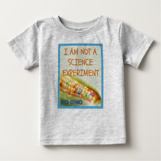 Camiseta Para Bebê Eu Não Sou Um Experimento De Ciência