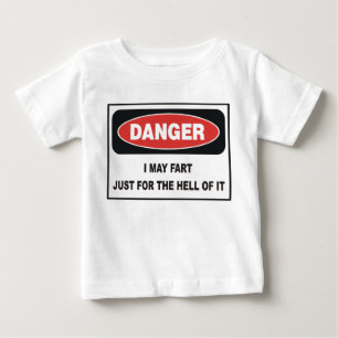 CAMISETA PARA BEBÊ EU POSSO FART APENAS PARA O INFERNO DELE