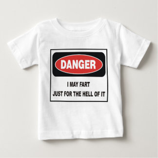 CAMISETA PARA BEBÊ EU POSSO FART APENAS PARA O INFERNO DELE