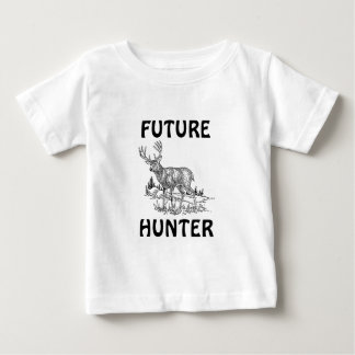 Camiseta Para Bebê Eu preferencialmente estaria caçando