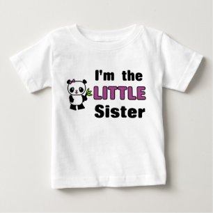 Camiseta Para Bebê Eu sou a irmãzinha