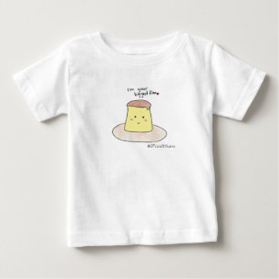 Camiseta Para Bebê Eu sou a sua maior camiseta bebê flan