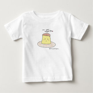 Camiseta Para Bebê Eu sou a sua maior camiseta bebê flan