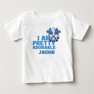 Camiseta Para Bebê Eu Sou Bem Adorável Personalizado