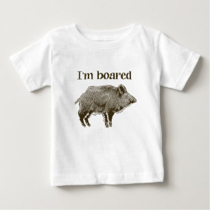 Camiseta Para Bebê Eu sou Boared