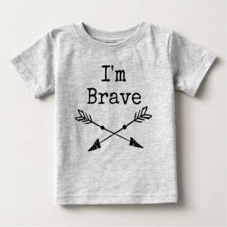 Camiseta Para Bebê Eu sou bravo