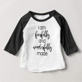 Camiseta Para Bebê Eu sou Feliz e Maravilhosamente Criança