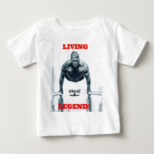 Camiseta Para Bebê Eu sou legenda