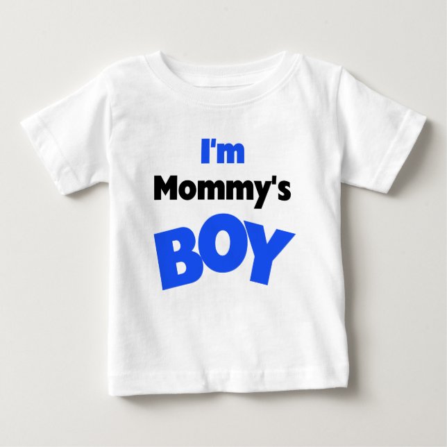 Camiseta Para Bebê Eu sou Mamãe (Frente)