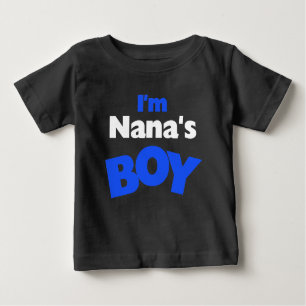 Camiseta Para Bebê Eu sou o menino de Nana