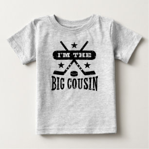 Camiseta Para Bebê Eu sou o primo grande