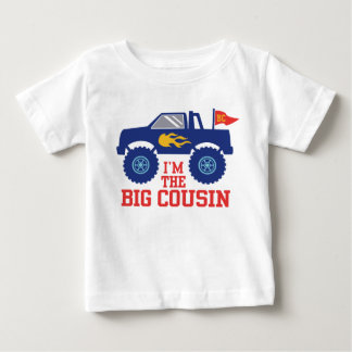 Camiseta Para Bebê Eu sou o primo maior