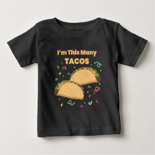 Camiseta Para Bebê Eu sou o segundo aniversário da Criança de Muitos