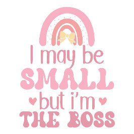 Camiseta Para Bebê Eu sou pequeno mas eu sou o chefe