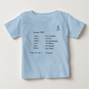 Camiseta Para Bebê Eu sou piso do bebê