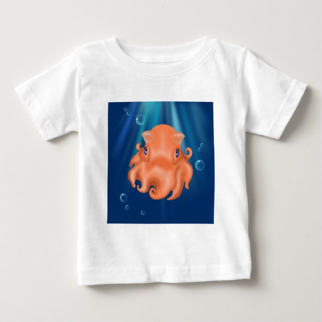 Camiseta Para Bebê Eu sou Squishy (Frente)
