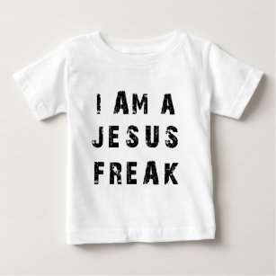 Camiseta Para Bebê Eu sou um anormal de Jesus