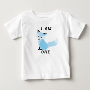 Camiseta Para Bebê Eu Sou Um Bebê, Rapaz, Fox T-shirt