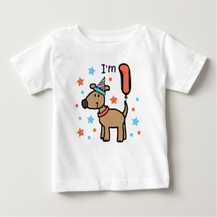 Camiseta Para Bebê Eu sou um cachorrinho