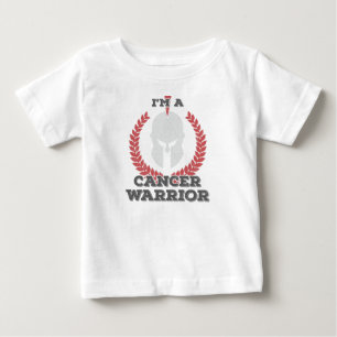 Camiseta Para Bebê Eu sou um Cancer do Presente de Consciência do Can