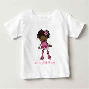 Camiseta Para Bebê Eu sou um filho de Deus